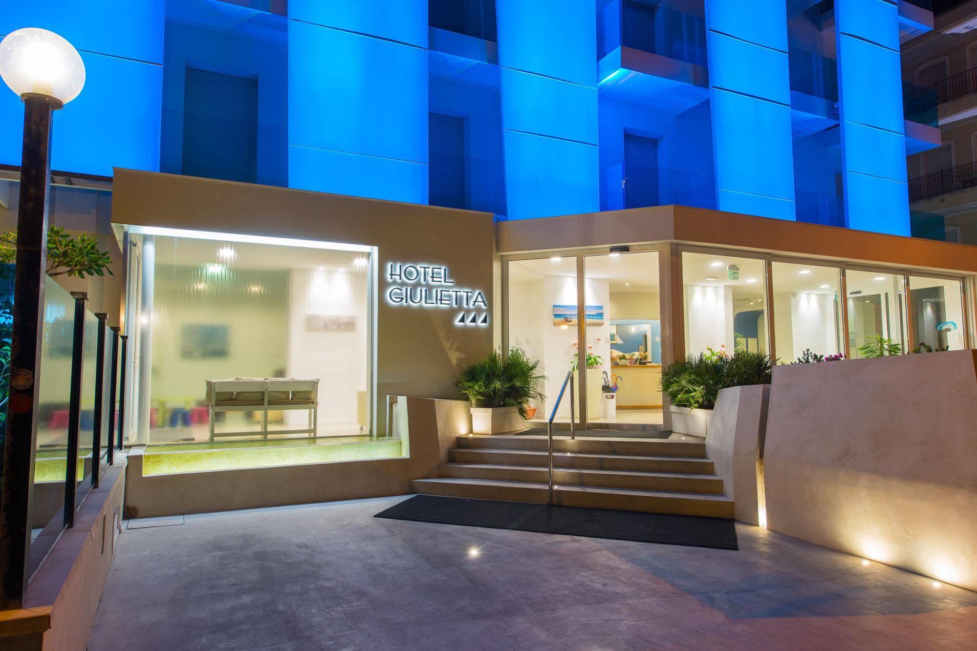 Hotel Giulietta Riccione Eksteriør billede